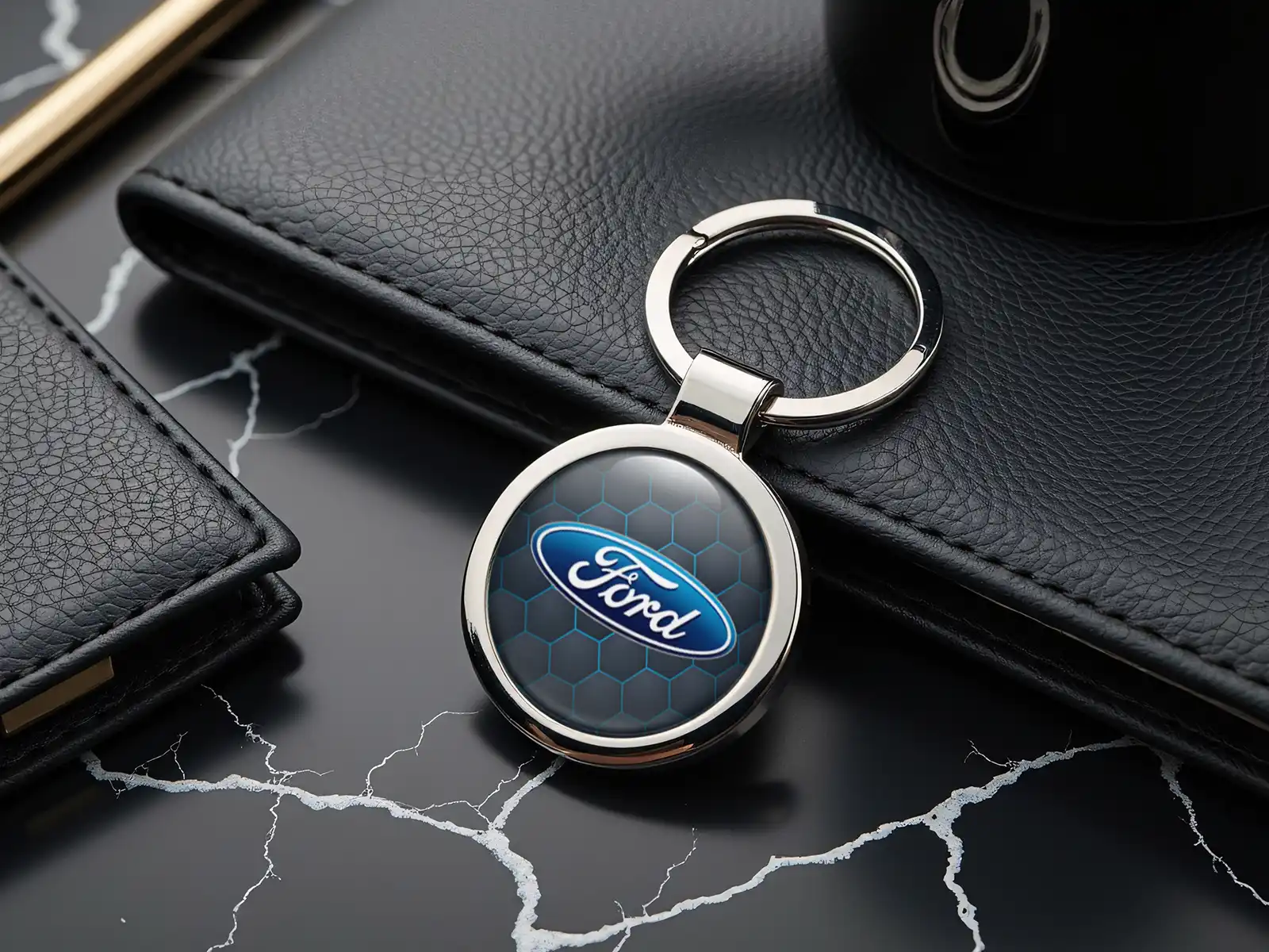 Ford Porte-clés Image Métal Photo Max
